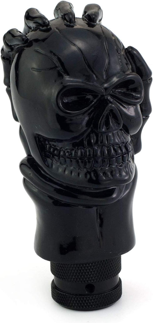 Skull Manual Car Knob Shifter, Auto Gear Shift Handle Magic Skeleton Stick Style Fit Most MT Transmissions, Black...