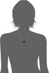 Betsey Johnson Pave Cat Pendant Necklace, 16" + 3" Extender...