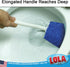 Lola Products Ring Remover Bath & Bowl Scrub | Crescent Shaped Gentle Scrubbing Pad | Eco-friendly & Non-Scratch | Angled Head With Elongated Hand...