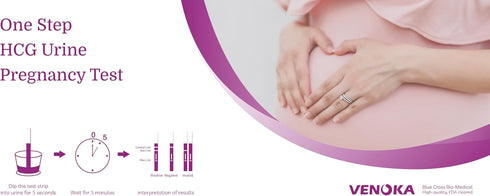 10 x Early Pregancy Test Strips, Super Sensitivity 10 MIU/mL...