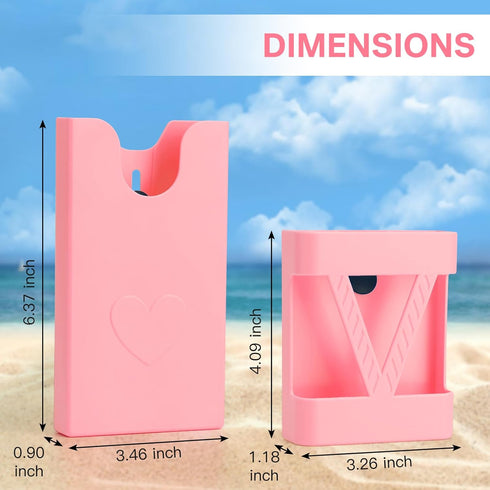2pcs Phone Case Accessory Compatible with Bogg Bags, Phone Case Holder Charm Accessory for Beach Bag Tote Bag Charm Accessory...