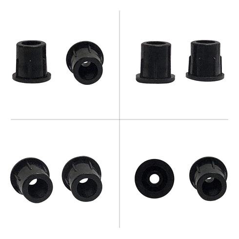 FENCE & DECK RITE Baluster connectors for ¾” OD Metal balusters. Black Polypropylene. (50)...