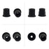 FENCE & DECK RITE Baluster connectors for ¾” OD Metal balusters. Black Polypropylene. (50)...