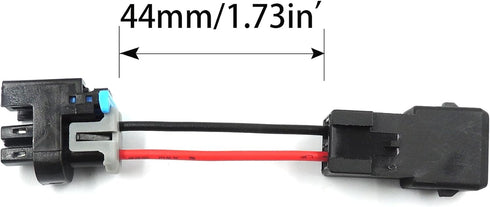 HiSport Injector PnP Adaptors Plugs Compatible with LQ4 LQ9 4.8 5.3 6.0 Injectors into LS1 LT1 EV1 wiring Harness Connectors 8Pcs...