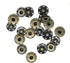 Metal Tack Buttons Replacement Jeans Buttons Kit Snap Fastener Press Packs of 50 Bronze 3/4" 19mm...