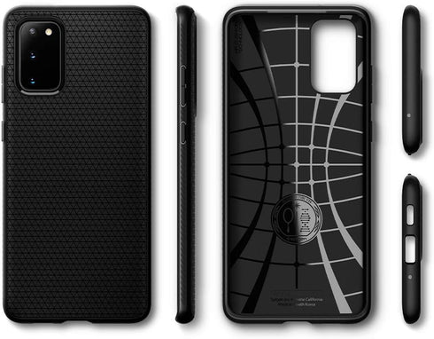 Spigen Liquid Air Designed for Samsung Galaxy S20 Plus Case (2020) - Matte Black...