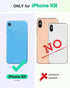 TUCCH Case Wallet for iPhone XR, Kickstand RFID Blocking Credit Card Slot PU Leather Folio Phone Cover with Wireless Charging [Shockproof TPU Shel...