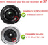 37mm Metal Lens Hood & Lens Cap Compatible for Olympus E-M10 IV/E-M10 III E-PL7 kit Zuiko 14-42mm Lens (1+1 Pack)...
