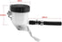 Qiilu Front Brake Reservoir for SV650 03-09 SV1000S 03-07 -R1000 01-08 Motorcycle Brake Master Cylinder Oil Reservoir Fluid Bottle...