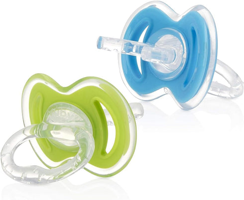 Nuby 2-Pack Gum-EEZ Pacifier Teethers, Colors May Vary...