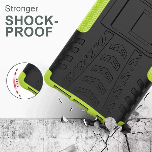 Yiakeng LG Velvet 5G Case, LG Velvet Case, Shockproof Slim Protective with Kickstand Hard Phone Cover for LG Velvet 5G (Green)...