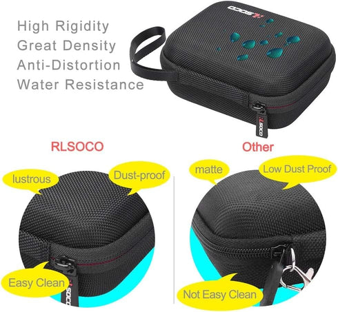 RLSOCO Hard Case for Digital Camera OM SYSTEM Tough TG-6/TG-5/TG-4 Waterproof Camera/AbergBest 21 Mega/Canon PowerShot ELPH 190 /Sony DSCW830/Sony...