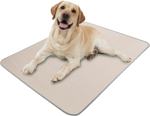 Summer Dog Cooling Mat Washable Ice Silk Self Cool Pad for Small Medium Large Dogs and Cats, Pet Sleeping Pad for Crate, Bed, Indoor & Outdoor Flo...