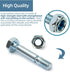 Snow Blower Shear Pins 303160355P / 303160355 Replacement Parts for PowerSmart Snow Blower (Pack of 8)...