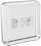 Chocfox Keycaps Low Profile PBT Keycaps for Kailh Chocolate Switch Mechanical Keyboard(Frosted transparent white, 1U-40Pcs)...