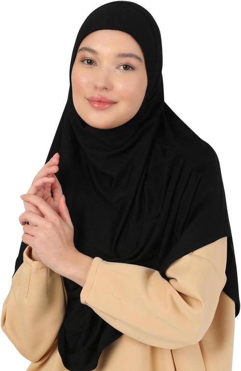 Prien Ready To Wear Hijab For Women, Instant Turban, Soft Muslim Scarf For Prayer, Long Hijabs, Islamic Clothes, Jersey Abaya...