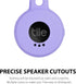 Silicone Case for Tile Sticker 2022 with Keychains, 2 Pack Anti-scratch Protective Cover with Carabiner (Pink/Purple)...