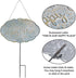 All Chic Outdoor Garden Signs Garden Stakes Decorative Yard Sign Stakes Metal Hanging Sign Rustic Outdoor Decor Include Stakes and Hanging Chain...