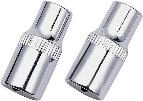 Utoolmart 2 Pcs 1/4 Inches Drive 6-Point Shallow Socket, 5.5mm Metric Chrome Vanadium for General Repairs...