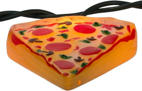 Kurt Adler Indoor/Outdoor 10-Light Pizza Light Set...