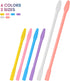 Gartful 6pcs Silicone Resin Stir Sticks, Reusable Silicone Stirring Rods, Epoxy Stir Sticks Craft Tools for Mixing Resin, Paint, Liquid, Making Gl...
