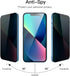 JETech Privacy Full Coverage Screen Protector for iPhone 13 mini 5.4-Inch, Anti-Spy Tempered Glass Film, Edge to Edge Protection Case-Friendly, 2-...