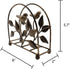 Cast Iron Bird & Tree Classic Napkin Holder/Tabletop Freestanding Tissue Dispenser, Bronze...