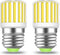 Refrigerator Light Bulb,E26 6W 60W Equivalent Fridge Light Bulb, 95+ CRI LED Light Bulb Daylight White 5000K 600 Lumen Energy Saving Refrigerator ...