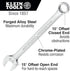 Klein Tools 68416 Combination Wrench, 5/8-Inch...
