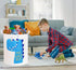 19.7" Dinosaur Laundry Basket,Kids Toys Storage Bin for Bedroom,Waterproof Baby Clothes Hamper with Handles,Collapsible Nursery Hamper,Gift Basket...