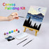 VOCHIC Canvas Painting Kit Pre Drawn Canvas for Painting for Adults Party Kits Paint and Sip Party Supplies 8x10 Canvas to Paint Art Set...