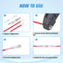 Nilight 480PCS Insulated Male Female Spade Terminals Quick Splice Assortment Tin Plated Open Barrel Copper Crimp Wire Connectors for 22-14 ga Elec...