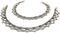 Handmade Womens Boho Anklets Pair | Silver Plated Brass Copper Metal Chain Vintage Antique Oxidized Finish | Inidan Payal Feet Ankle Bracelet Fash...