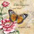 4 Beautiful Butterflies and Flowers Inspirational Quotes Butterfly Art Prints 12x12...