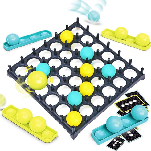Bounce Off Game Family Game Board Game Pressure Relief Toy Interactive Battle Game...