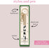 Kate Spade New York Metal Ink Pen with Stylus Tip, Black Ink Ballpoint Keychain Pen, Modern Leopard......