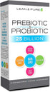 Lean & Pure Prebiotic & Probiotic, 25 Billion Live and Shelf Stable Cultures, 30 Count, Non GMO, Vegetarian, Gluten Free...