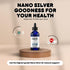 Optivida Health- Colloidal Nano Silver Liquid for Immune Support, Promotes A Healthy Immune System Nano Silver Liquid Solution 10PPM (4 oz.)...