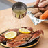 250ML Sauce Pan Saucepan Stainless Steel Sauce Pot Double Spout Oil Pan Warming Pot Frothing Pitcher Dishwasher Safe for Home Kitchen Cookware Acc...