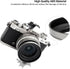 (Silver) Camera Lens Hood for NIKKOR Z DX 16-50mm F3.5-6.3 VR on Z30 Z fc ZFC Z50, Replace Nikon HN-40 Lens Hood, Compatible w 46mm Cap and 46mm F...