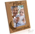 KATE POSH - Mimi I Love You to The Moon and Back Engraved Natural Wood Picture Frame, Grandparent's Day Gifts, Grandma Gifts, for Nana, (5x7-Verti...
