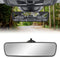 Livtee Anti Glare Car Rearview Mirror with Adjustable Suction Cup, HD Universal Car Interior Rear View Mirror with Panoramic Wide Angle Mounted on...