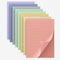 EOOUT Lined Sticky Notes, 4x6 Inches, 8 Pack, 40 Sheets/Pad, Pastel Ruled Self-Stick Pads, Morandi Color, Super Sticking Power Memo Pads, Strong A...