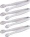 Mini Serving Tongs 5-Inch Stainless Steel Small Appetizer Tongs, Set of 4...