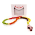 Roman Multi-colored Wood Bead Rosary...