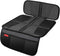 Car Seat Protector - Seat Protection Mat - Thick Padding - Durable, Waterproof Fabric, Leather Reinforced Corners & 3 Pockets for Handy Storage Bl...