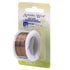 Artistic Wire, 22 Gauge Tarnish Resistant Colored Copper Craft Wire, Antique Brass Color, 8 yd...