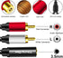 3.5mm Female to 2RCA Male Stereo Audio Y Adapter Cable Compatible for TV,Smartphones, MP3, Tablets,Speakers,Home Theater (3FT/1M)...
