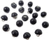 Honbay 20PCS 10mm Dainty Pearl Buttons with Shank Round Buttons Plastic Resin Sewing Buttons Decorative Buttons for Wedding Dress, Skirts, Gloves,...