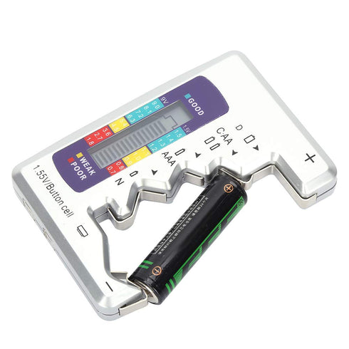 AUNMAS Digital Battery Tester, Universal Battery Checker Small Battery Testers Checker Battery Capacity Testing Tool Battery Analyzer Cranking Sys...